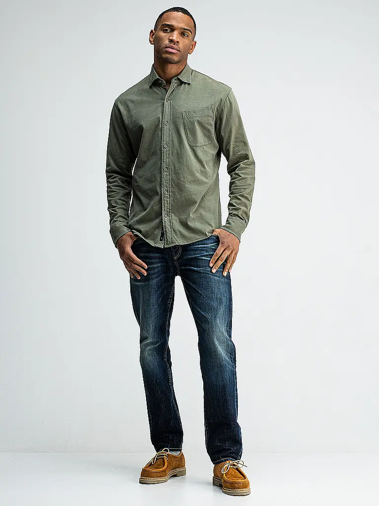 BUTCHER OF BLUE | Camisa Regular Fit AIDAN | Oliva
