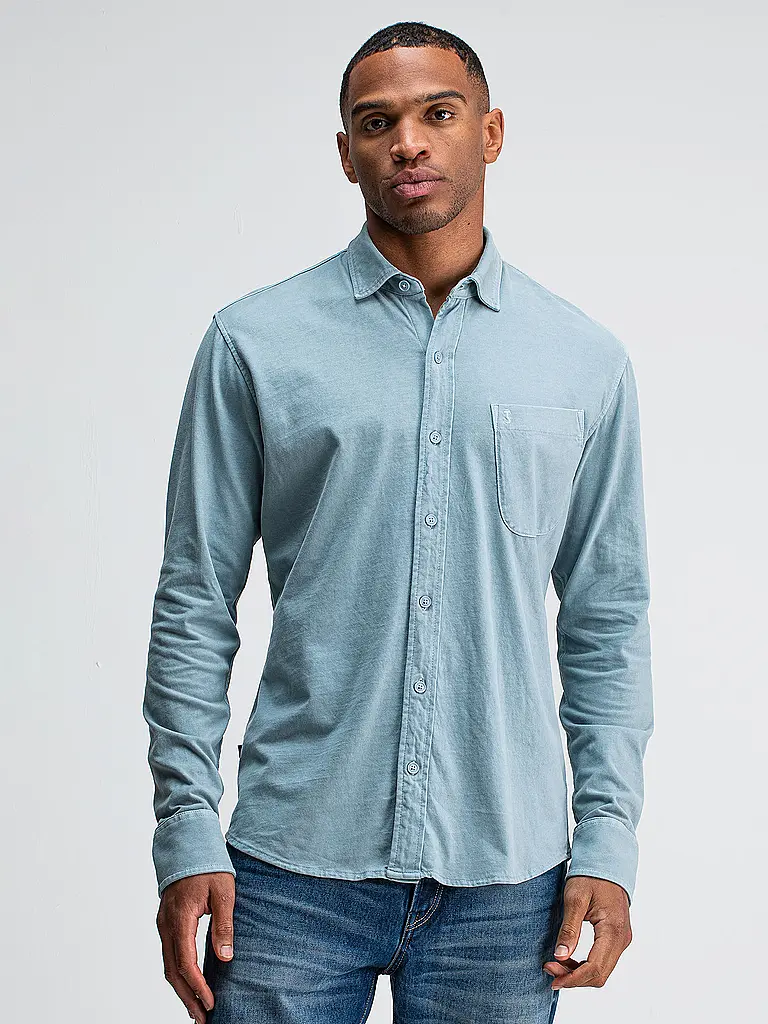 BUTCHER OF BLUE | Camisa Regular Fit AIDAN | Azul claro