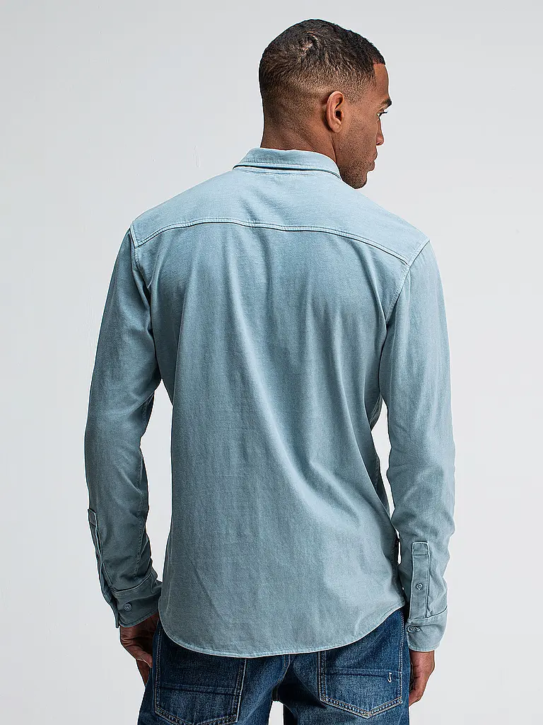 BUTCHER OF BLUE | Camisa Regular Fit AIDAN | Azul claro