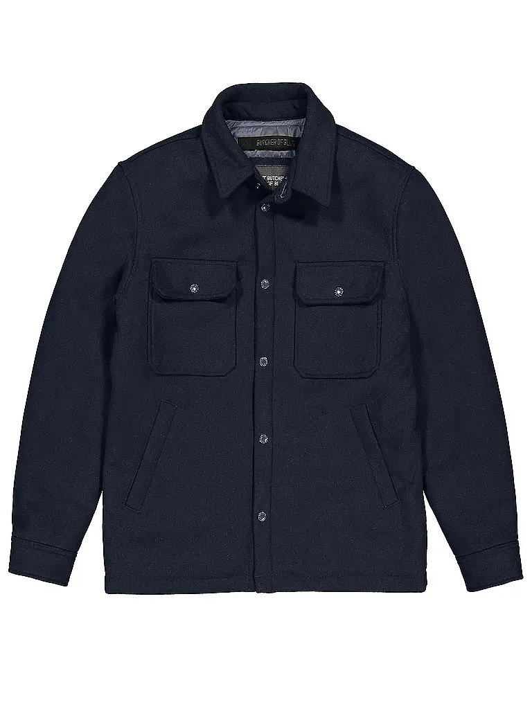 BUTCHER OF BLUE | Overshirt NORBU | Azul oscuro