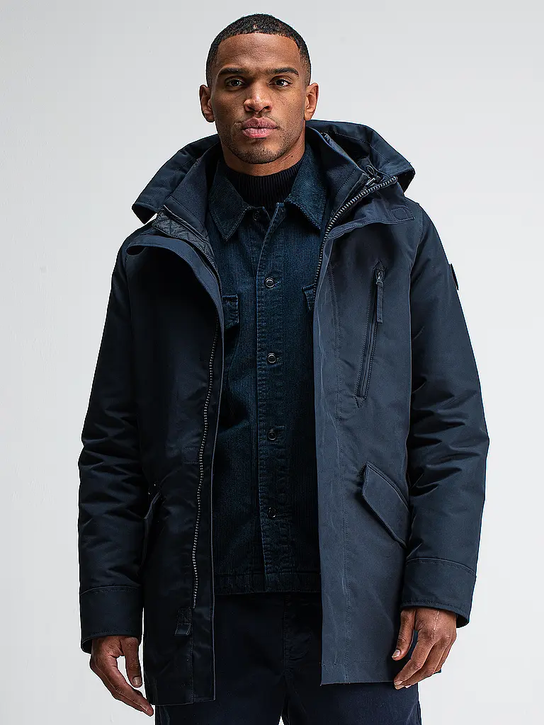 BUTCHER OF BLUE | Parka GALENA
Marca: BUTCHER OF BLUE
Color: azul
Categorías: Moda, Hombre

Material: Poliéster / Poliamida
Forma del cuello: Capucha
Estampado: Liso
Corte (Prenda exterior): Regular
Detalles: Bolsillos laterales, Cordón, 3 en 1, Resistente al agua | 