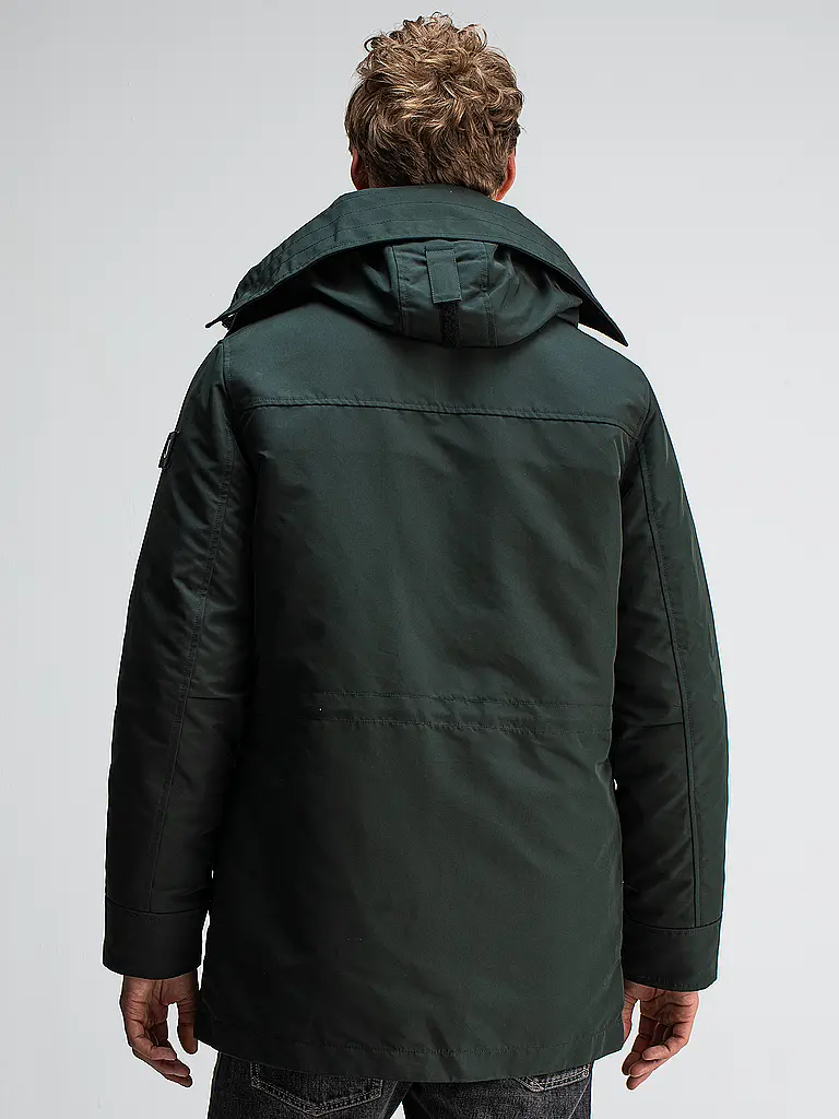 BUTCHER OF BLUE | Parka GALENA
Marca: BUTCHER OF BLUE
Color: verde oscuro
Categorías: Moda,Hombre
Material: Poliéster / Poliamida
Forma del cuello: Capucha
Estampado: Liso
Corte (Prenda exterior): Regular
Detalles: Bolsillos laterales, Cordón, 3 en 1, Resistente al agu |