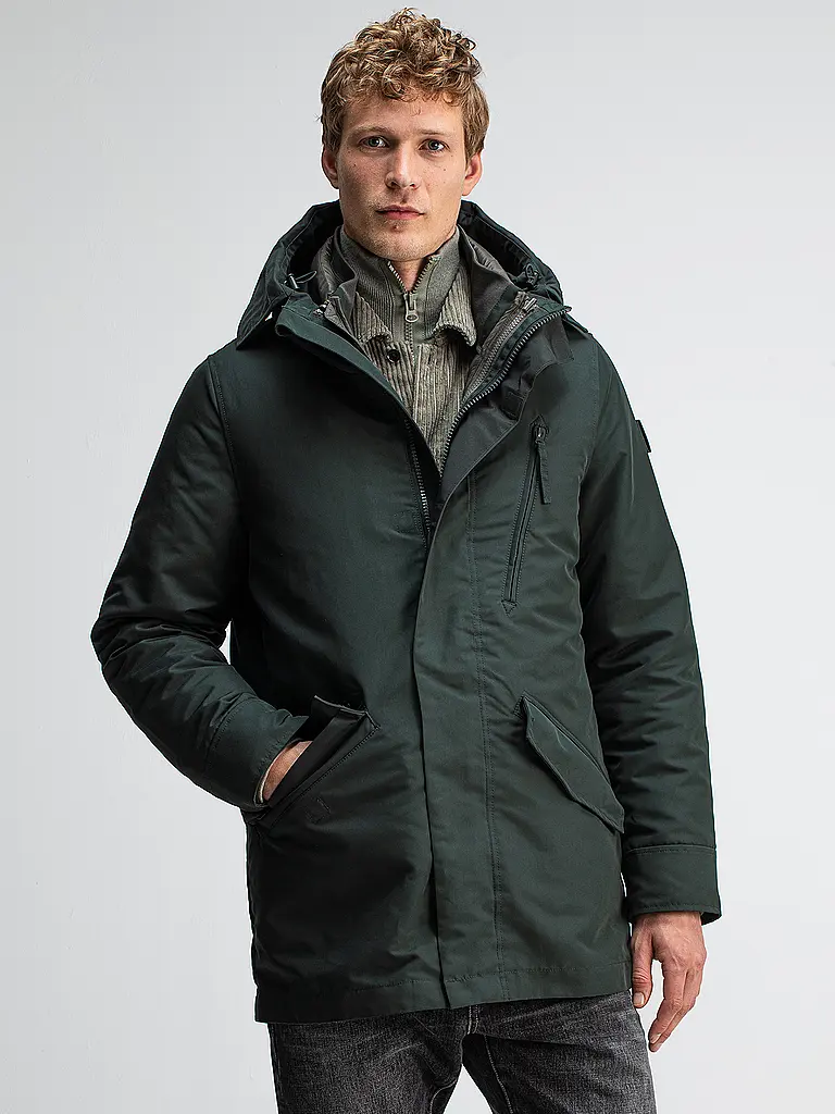 BUTCHER OF BLUE | Parka GALENA
Marca: BUTCHER OF BLUE
Color: verde oscuro
Categorías: Moda,Hombre
Material: Poliéster / Poliamida
Forma del cuello: Capucha
Estampado: Liso
Corte (Prenda exterior): Regular
Detalles: Bolsillos laterales, Cordón, 3 en 1, Resistente al agu |
