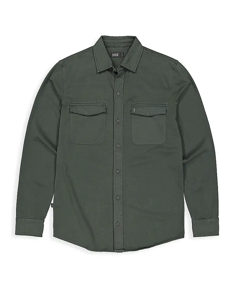 BUTCHER OF BLUE | Sobrecamisa FINN | Verde oscuro
