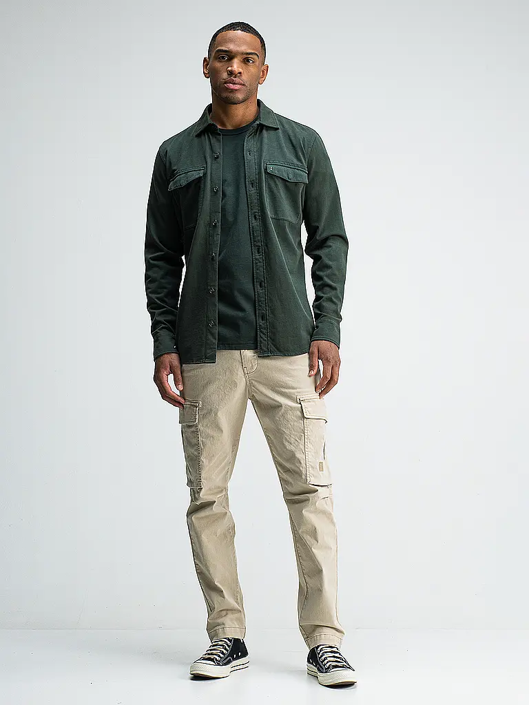 BUTCHER OF BLUE | Sobrecamisa FINN | Verde oscuro