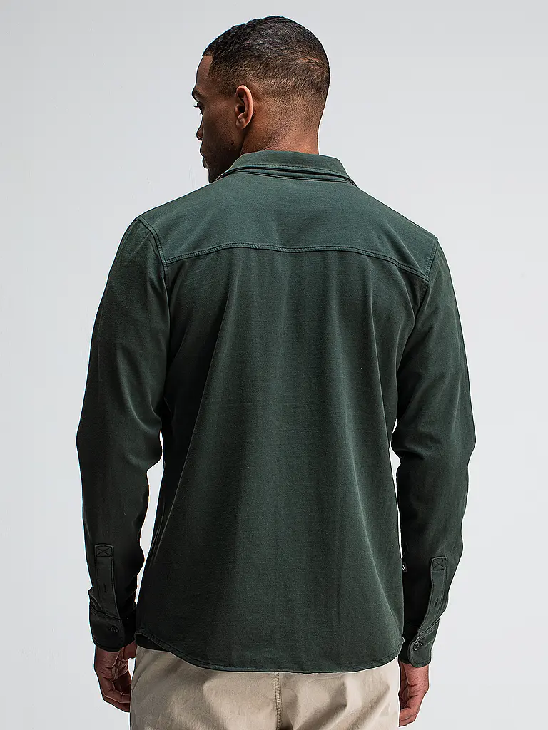 BUTCHER OF BLUE | Sobrecamisa FINN | Verde oscuro