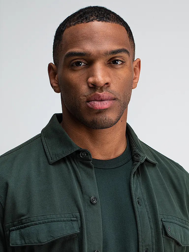 BUTCHER OF BLUE | Sobrecamisa FINN | Verde oscuro