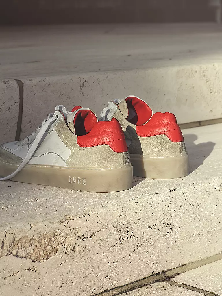 C968 | Sneaker JAMES DAYTONA | Rojo