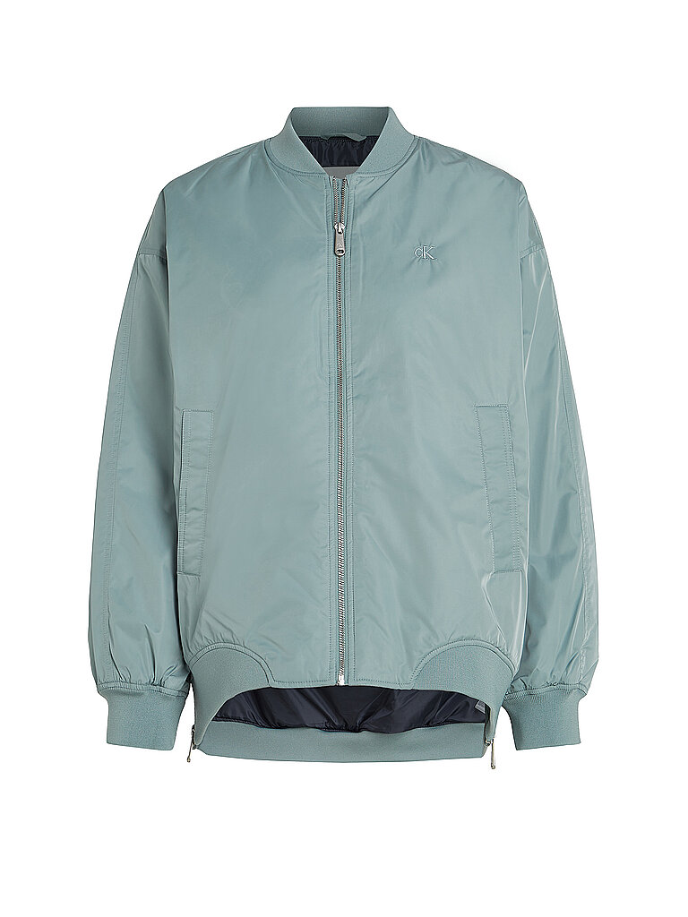 Calvin Klein Blusón azul claro S