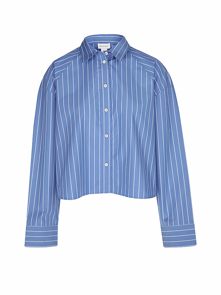 Calvin Klein Camisa blusa azul XS