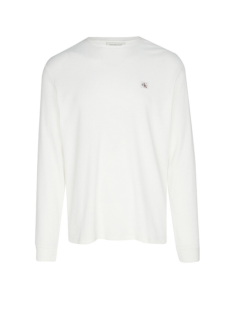 Camiseta de manga larga blanco S
