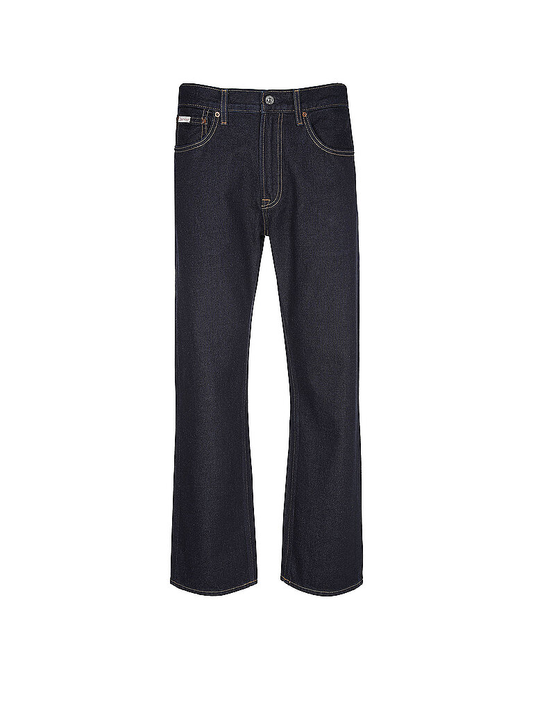 Jeans de corte recto azul 30/L32