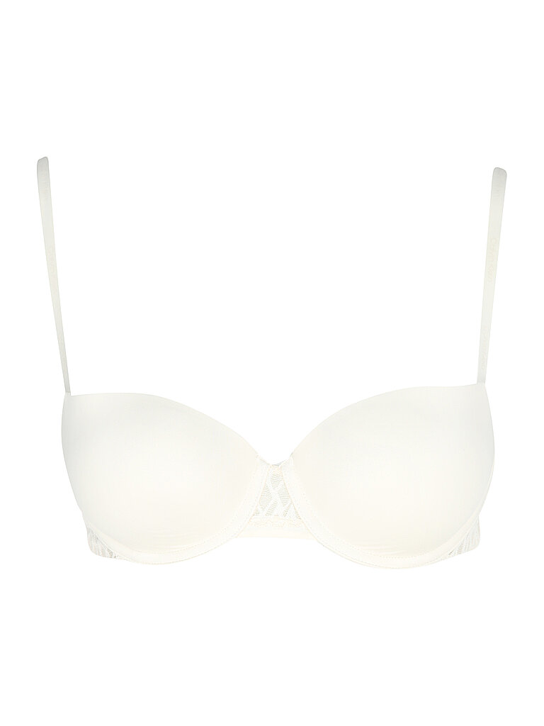 Sujetador con relleno blanco crema 36B