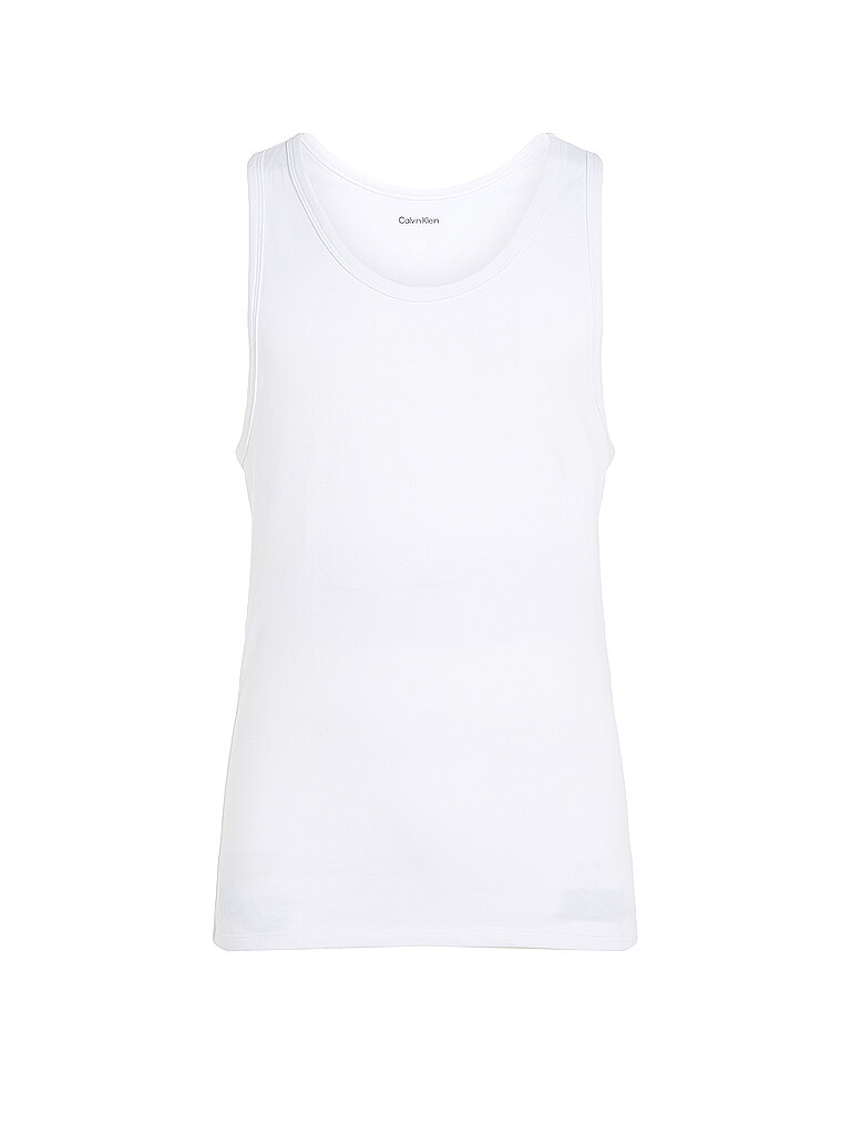 Calvin Klein Tanktop Paquete de 3 blanco blanco