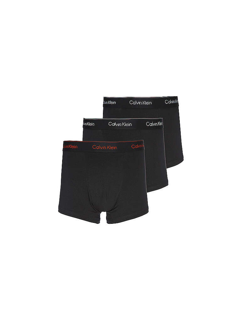 Calzoncillos paquete de 3 naranja negro S