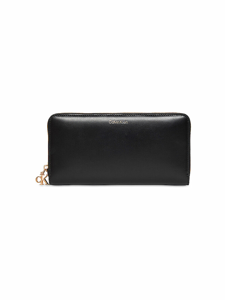Calvin Klein Monedero CK PULLER Large negro