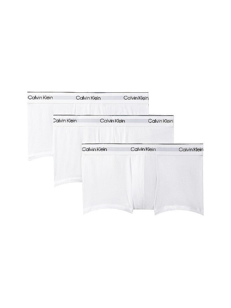CALVIN KLEIN Calzoncillos paquete de 3 blanco blanco | L