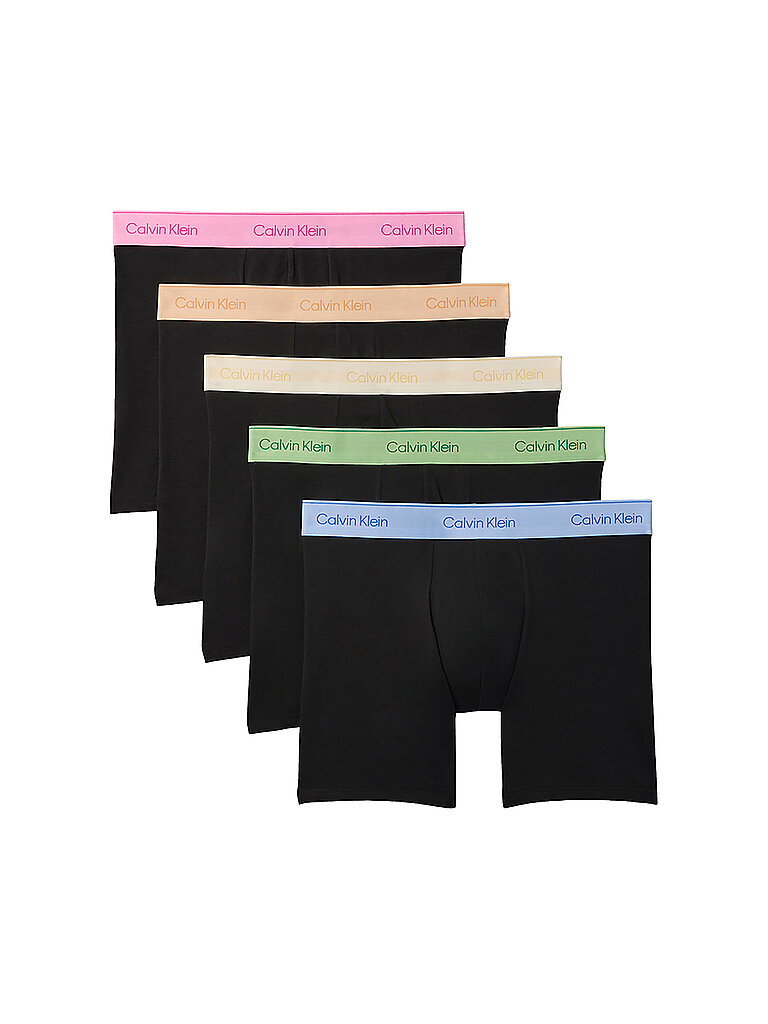 Pantalones Paquete de 5 morado negro L