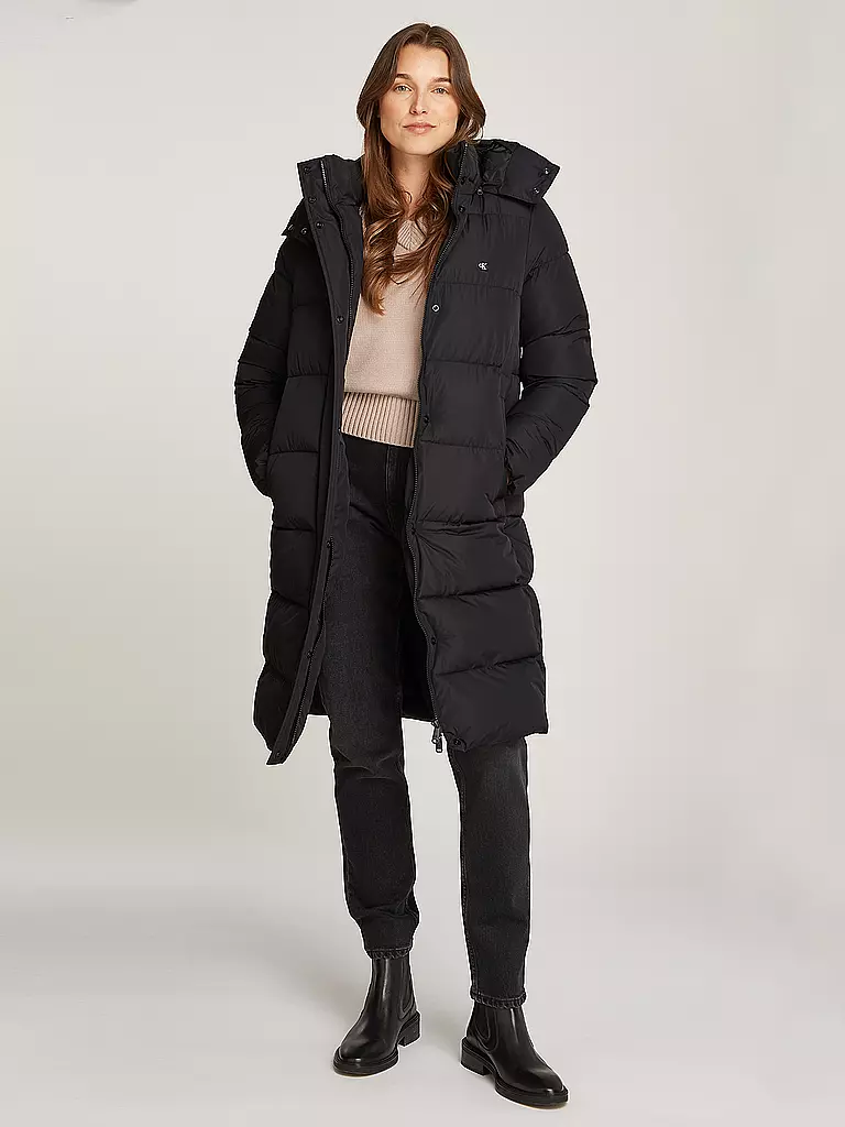 CALVIN KLEIN JEANS | Abrigo acolchado | schwarz