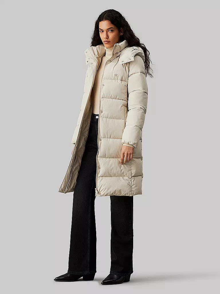 CALVIN KLEIN JEANS | Abrigo acolchado | beige
