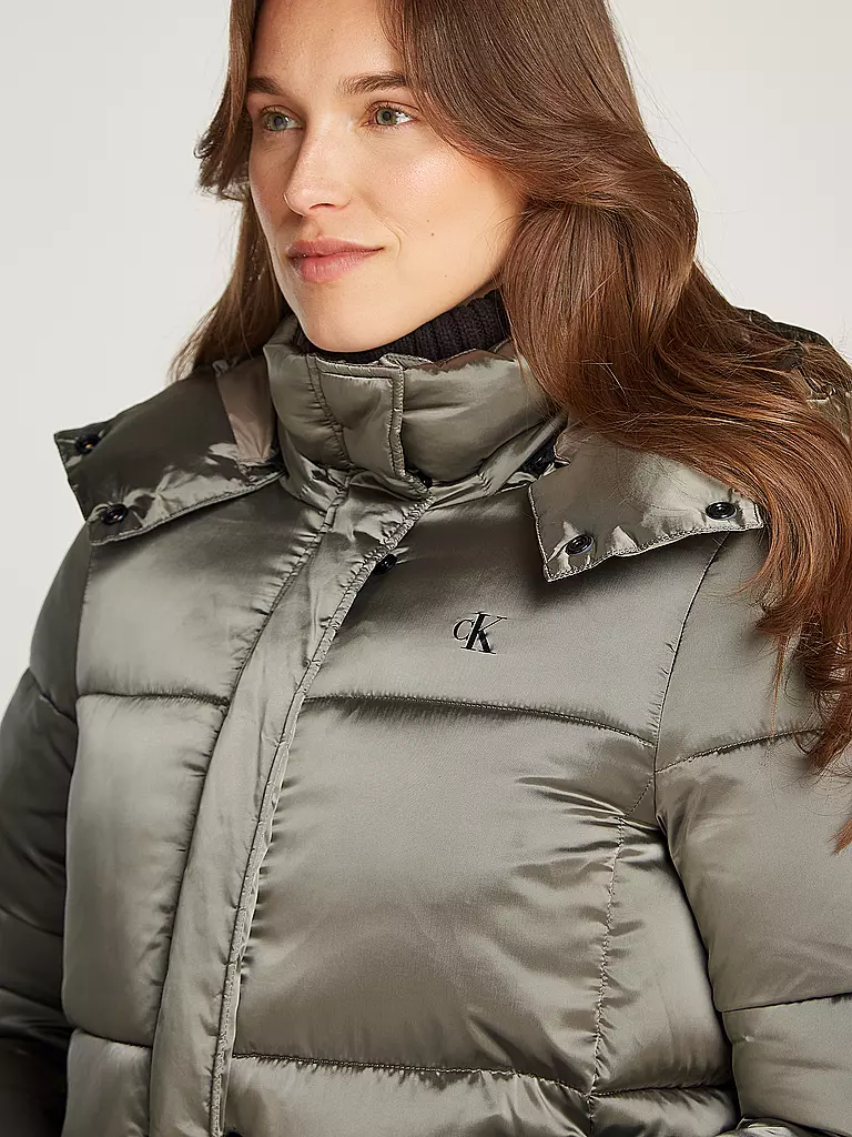 CALVIN KLEIN JEANS | Abrigo acolchado | Beige