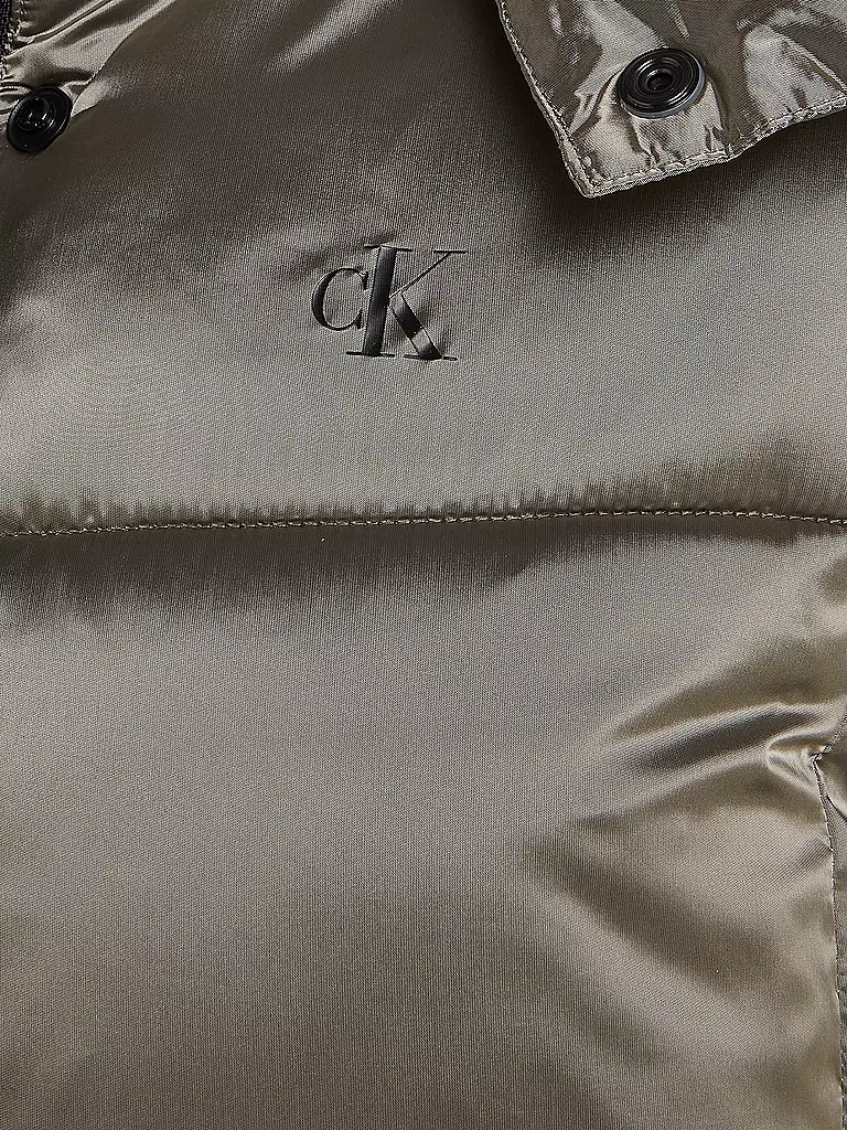 CALVIN KLEIN JEANS | Abrigo acolchado | Beige