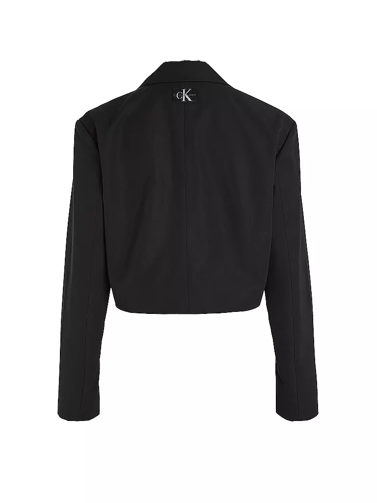 CALVIN KLEIN JEANS | Blazer Cropped Fit  | Negro