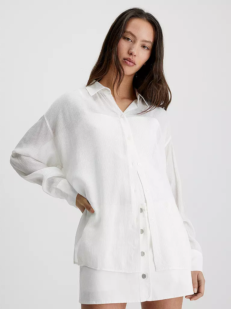 CALVIN KLEIN JEANS | Bluse | Blanco