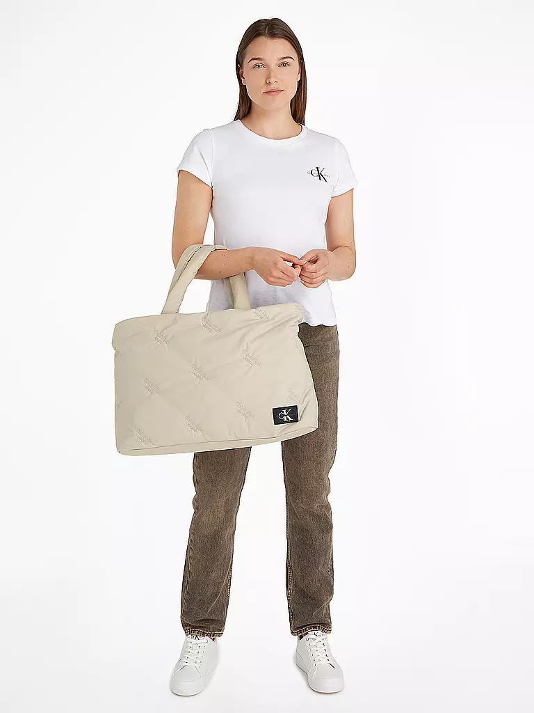 CALVIN KLEIN JEANS | Bolso - Shopper TOTE Xlarge | Beige