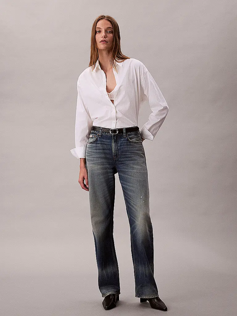CALVIN KLEIN JEANS | Camisa blusa | weiss