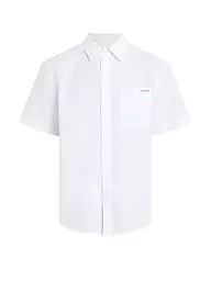 CALVIN KLEIN JEANS | Camisa de lino | Blanco