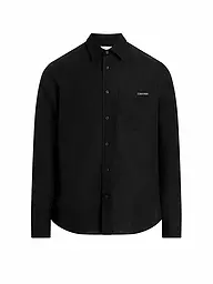 CALVIN KLEIN JEANS | Camisa de lino | Negro