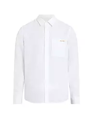 CALVIN KLEIN JEANS | Camisa de lino | Blanco
