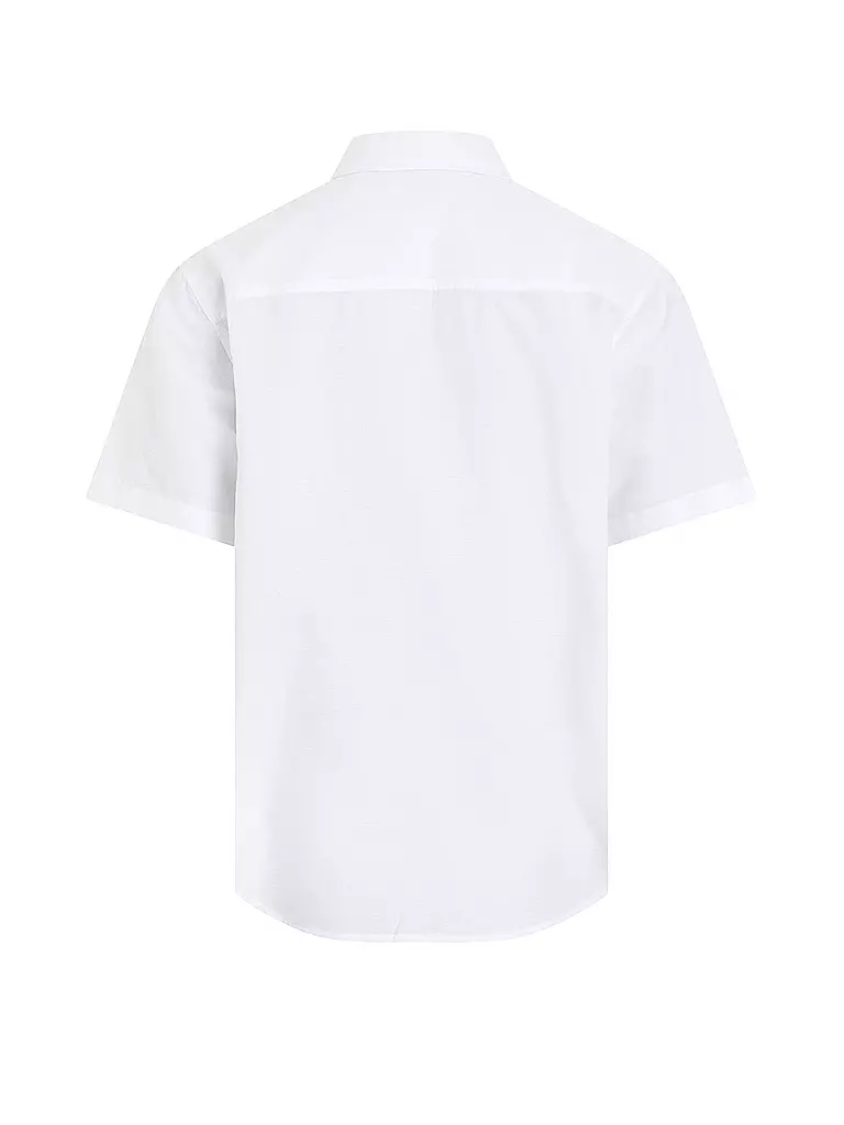 CALVIN KLEIN JEANS | Camisa de lino | weiss