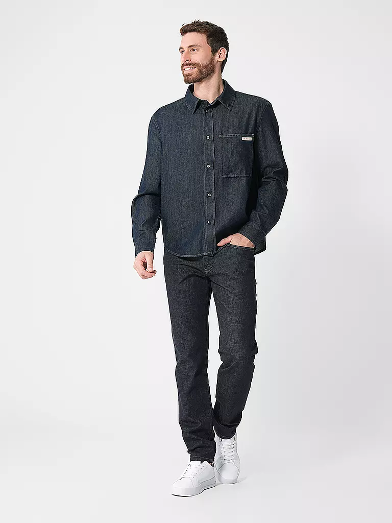 CALVIN KLEIN JEANS | Camisa vaquera | Azul oscuro