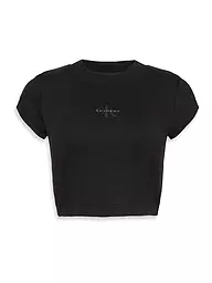 CALVIN KLEIN JEANS | Camiseta corte cropped | Negro