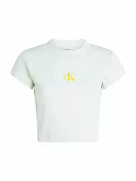 CALVIN KLEIN JEANS | Camiseta corte cropped | Menta