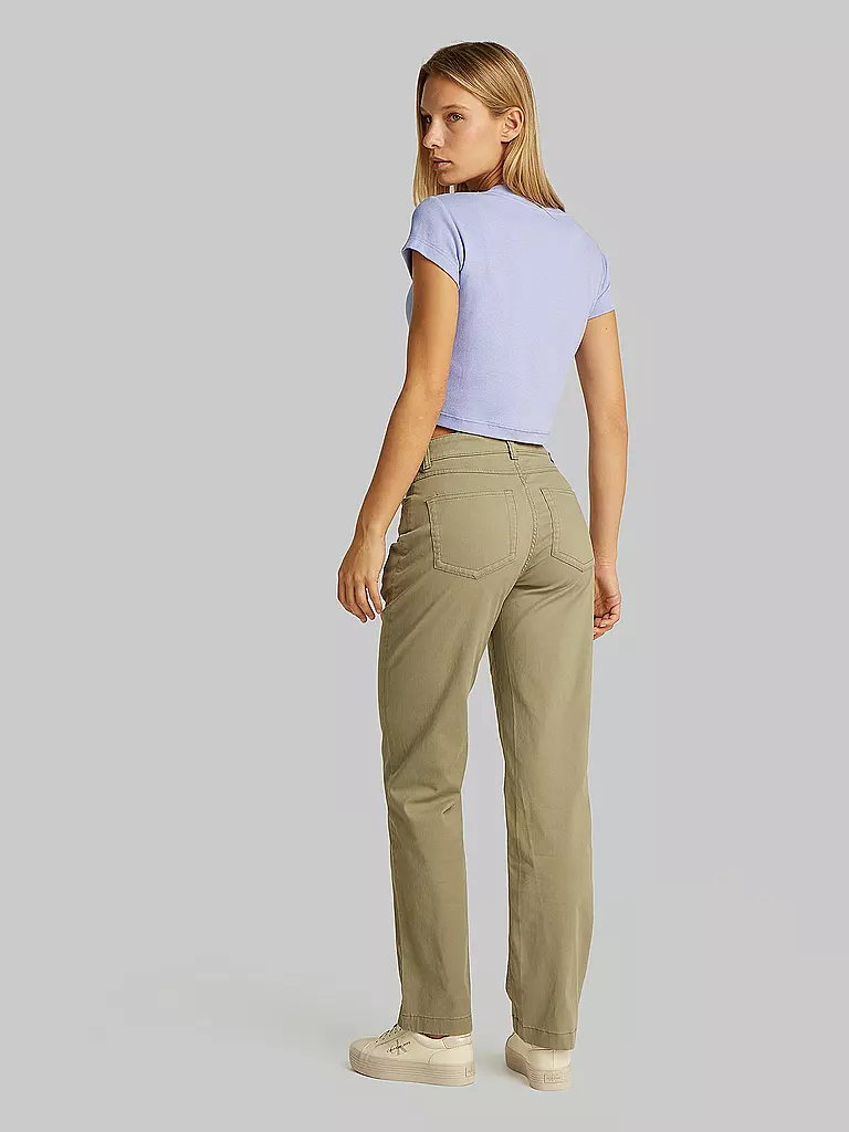 CALVIN KLEIN JEANS | Camiseta Cropped Fit | lila