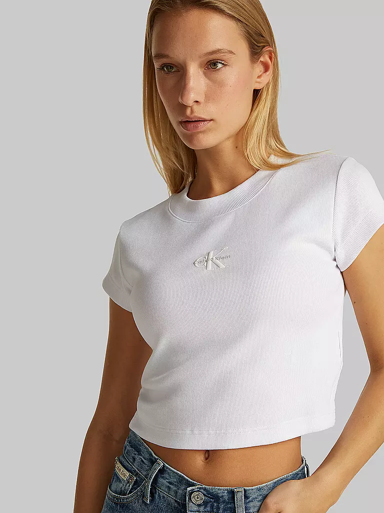 CALVIN KLEIN JEANS | Camiseta de corte cropped | 