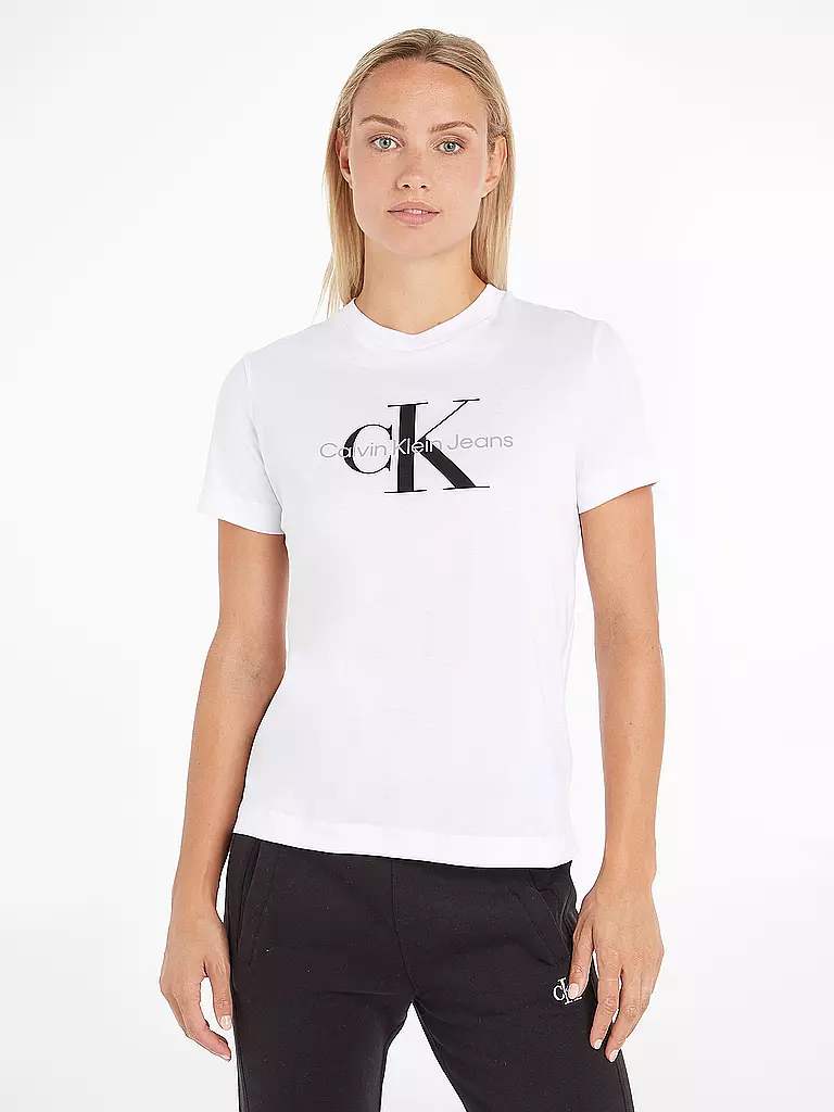 CALVIN KLEIN JEANS | Camiseta de corte estándar | Blanco