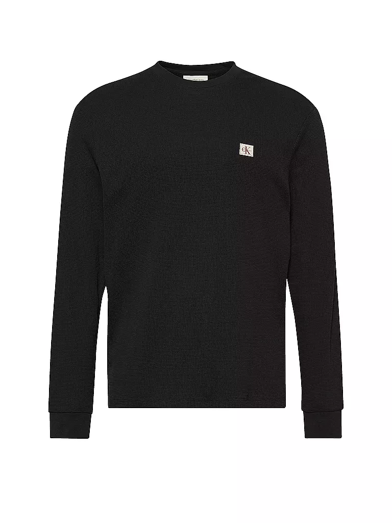 CALVIN KLEIN JEANS | Camiseta de manga larga | schwarz