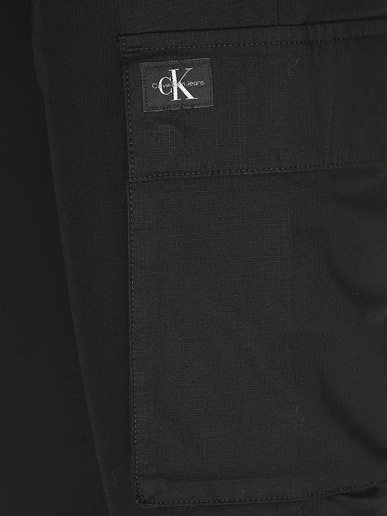 CALVIN KLEIN JEANS | Cargohose Skinny Fit | Negro