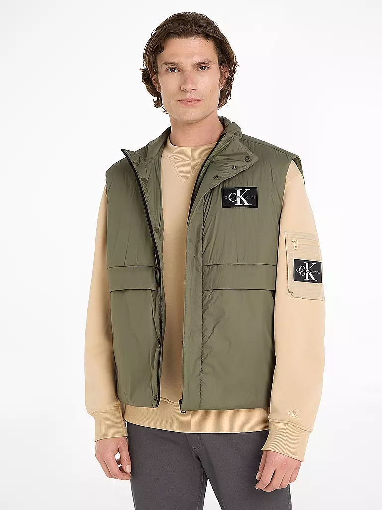 CALVIN KLEIN JEANS | Chaleco | Oliva