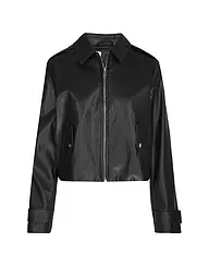 CALVIN KLEIN JEANS | Chaqueta de imitación de cuero | Negro