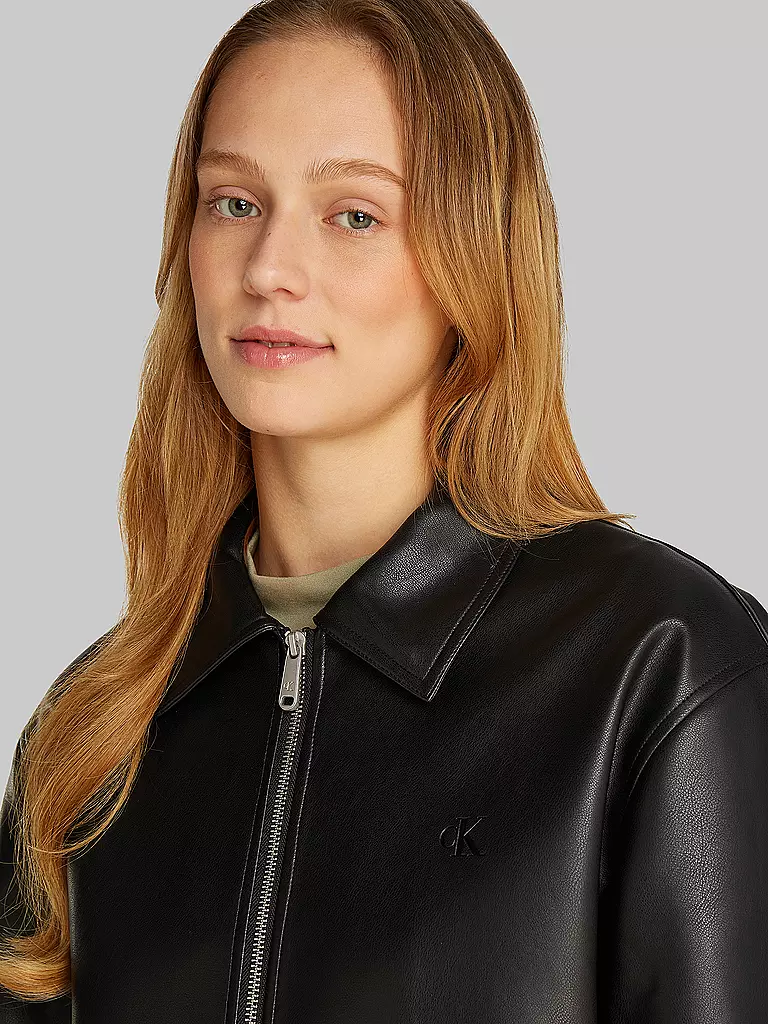 CALVIN KLEIN JEANS | Chaqueta de imitación de cuero | 