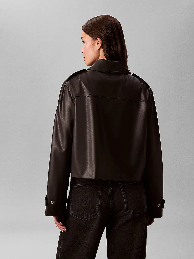 CALVIN KLEIN JEANS | Chaqueta de imitación de cuero | 