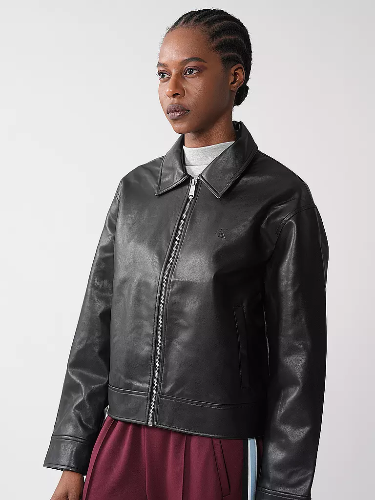 CALVIN KLEIN JEANS | Chaqueta de imitación de cuero | 