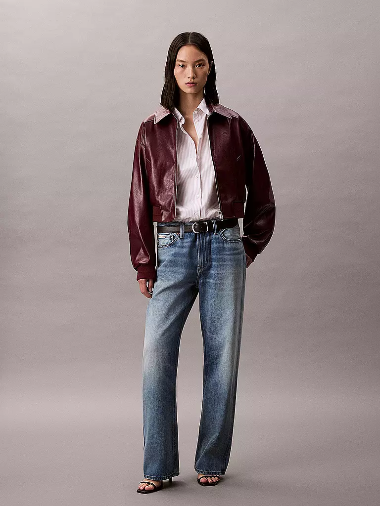 CALVIN KLEIN JEANS | Chaqueta de imitación de cuero | 