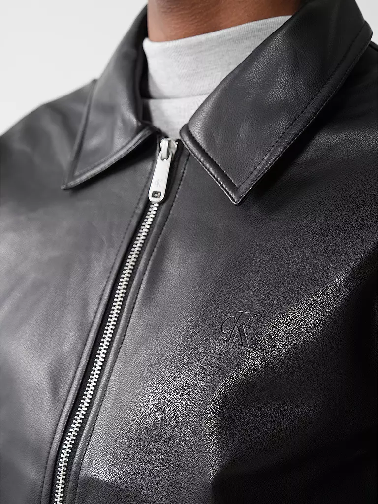 CALVIN KLEIN JEANS | Chaqueta de imitación de cuero | 