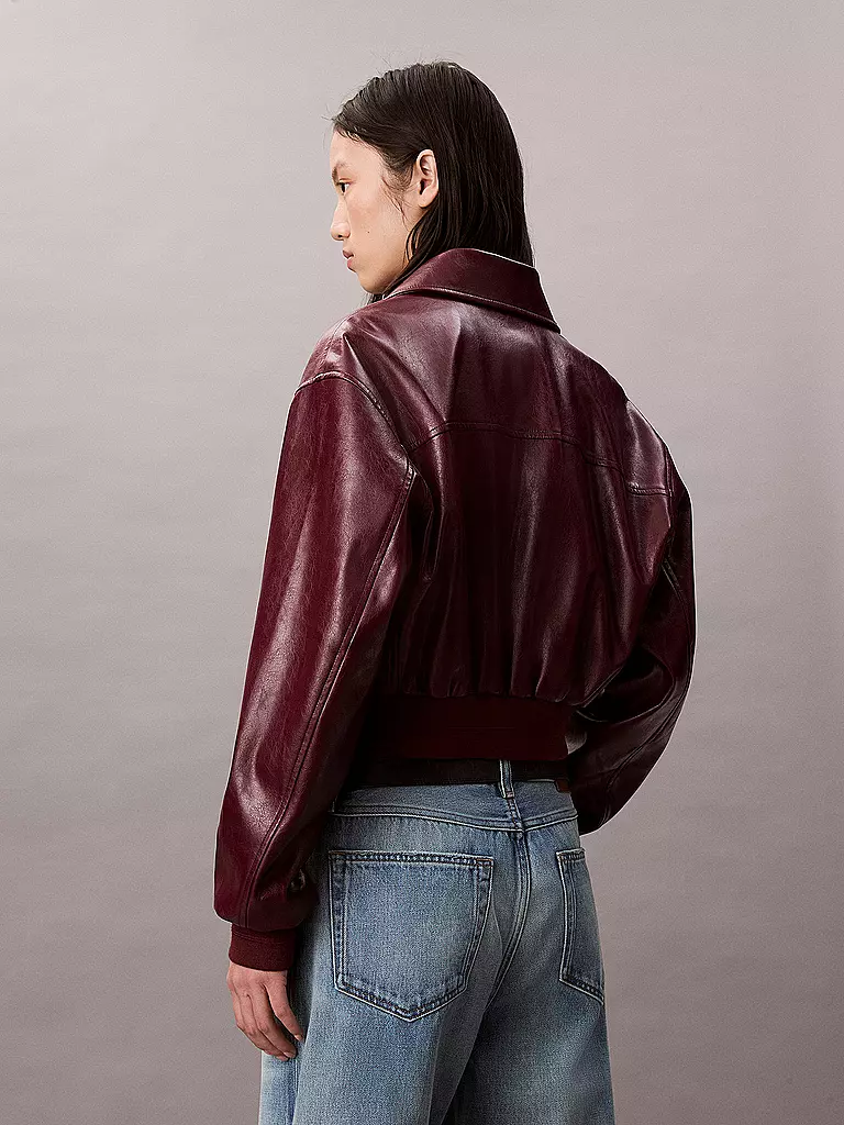 CALVIN KLEIN JEANS | Chaqueta de imitación de cuero | 